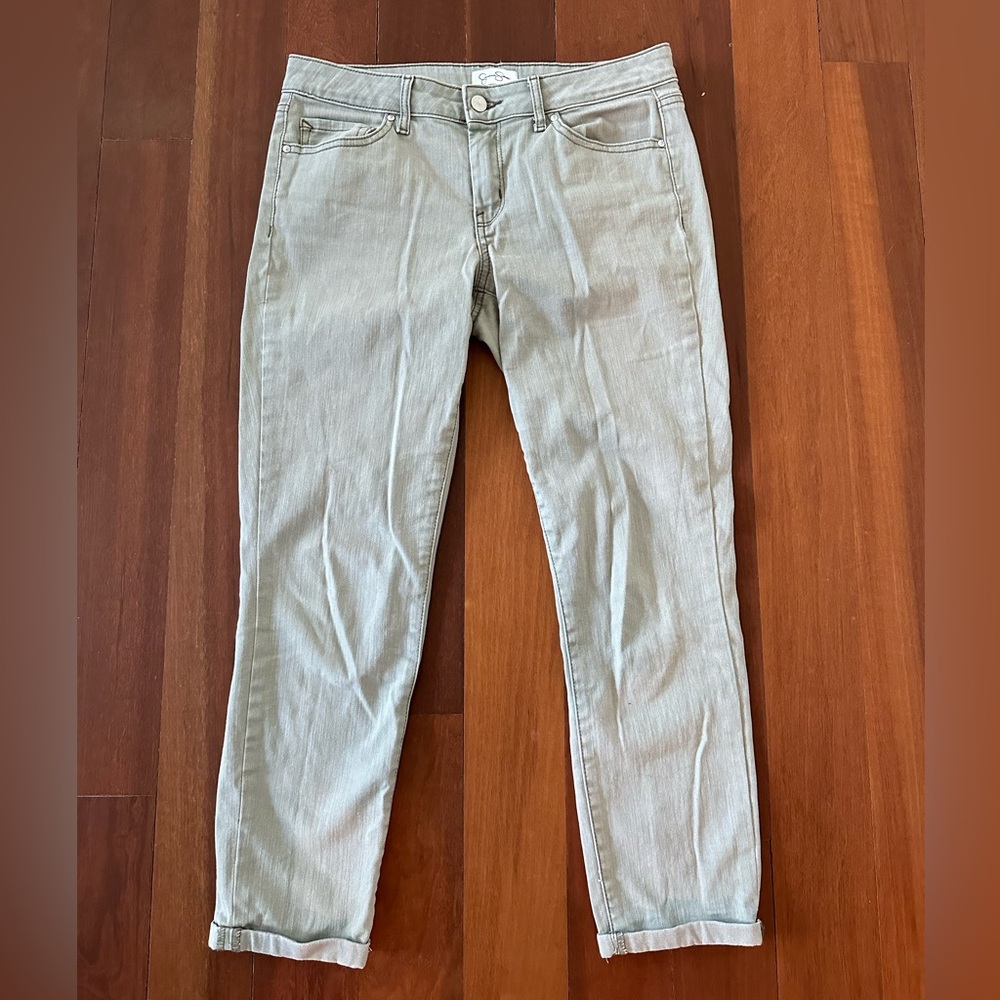 Jessica Simpson Sage Green Skinny Jeans